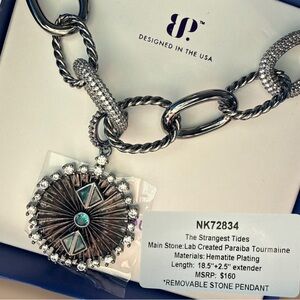 Bomb party siren the strangest tides paraiba tourmaline on hematite